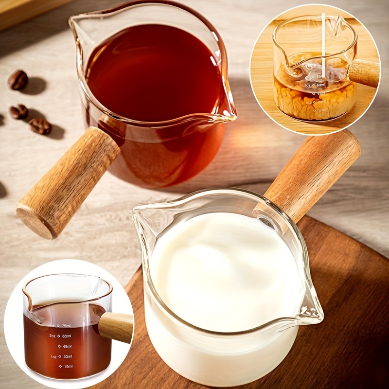 Espresso Shot Glass - Cangkir ukur kaca borosilikat tinggi 100ml,
