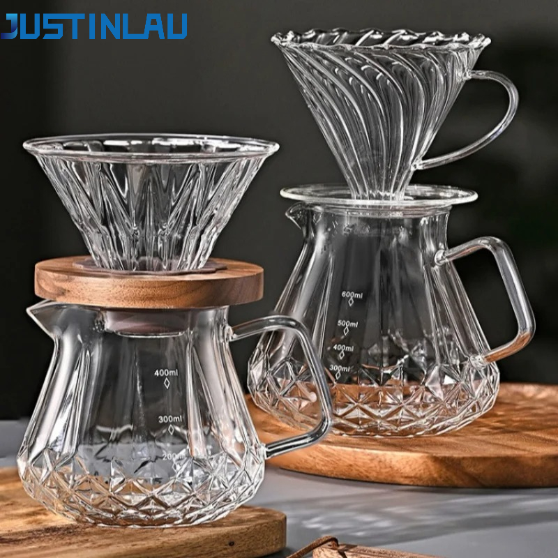 Espresso Shot Glass - JUSTINLAU Set Pot Kopi Tetes Manual