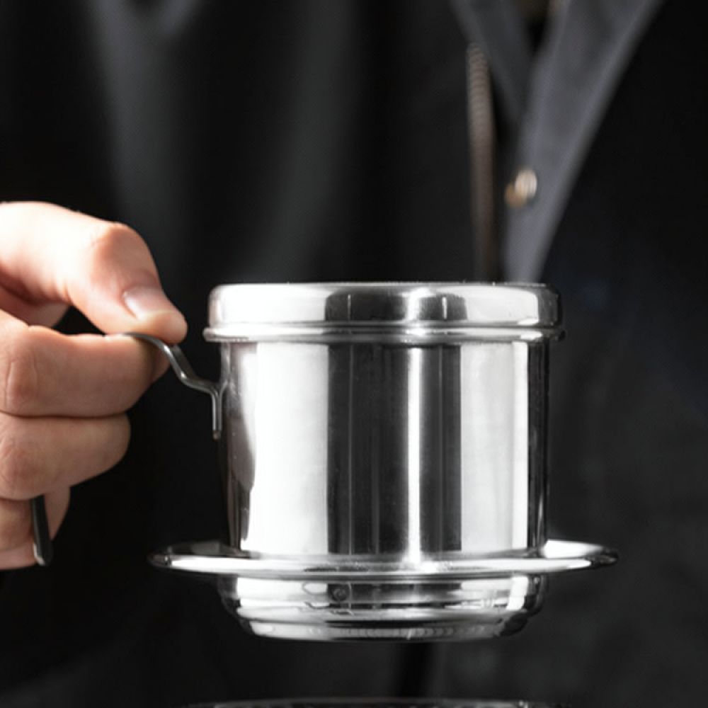 Coffee Equipment Pour Over - Wadah Saringan Kopi Vietnam dari Baja
