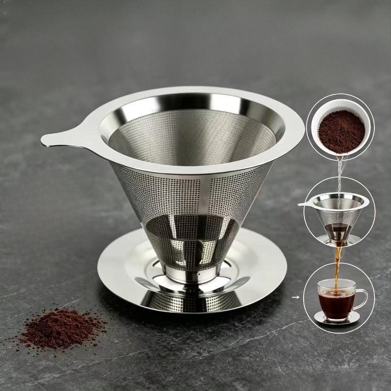 Coffee Equipment Pour Over - Dripper Kopi Pour Over, Filter Kopi