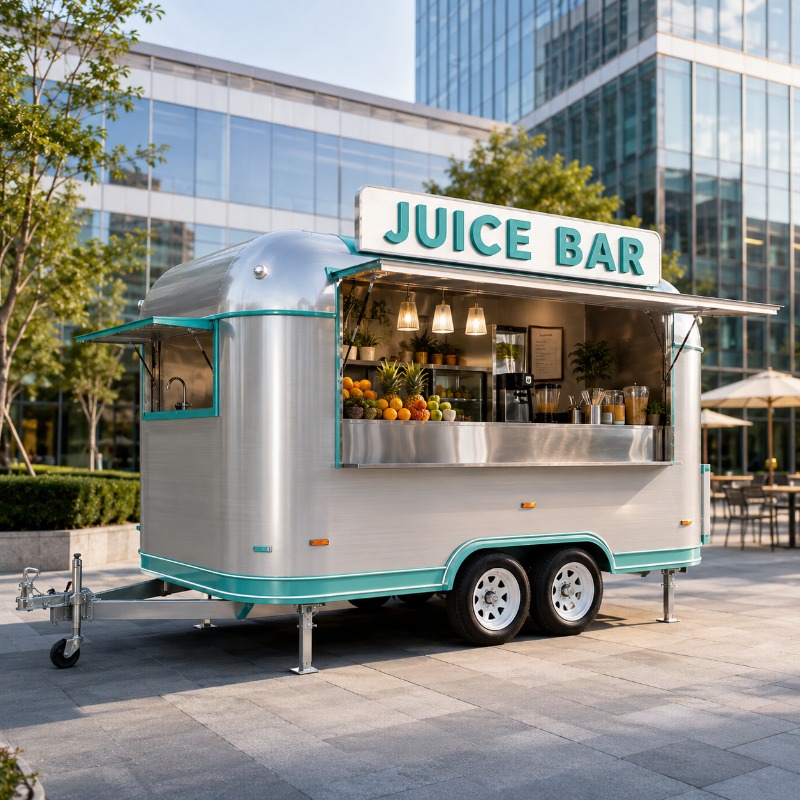 Coffee Van Equipment - Truk Makanan Mobile dengan Dapur untuk