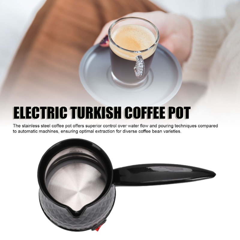 Coffee Equipment For Camping - Panci Kopi Turki Elektrik 110V, 600ml,