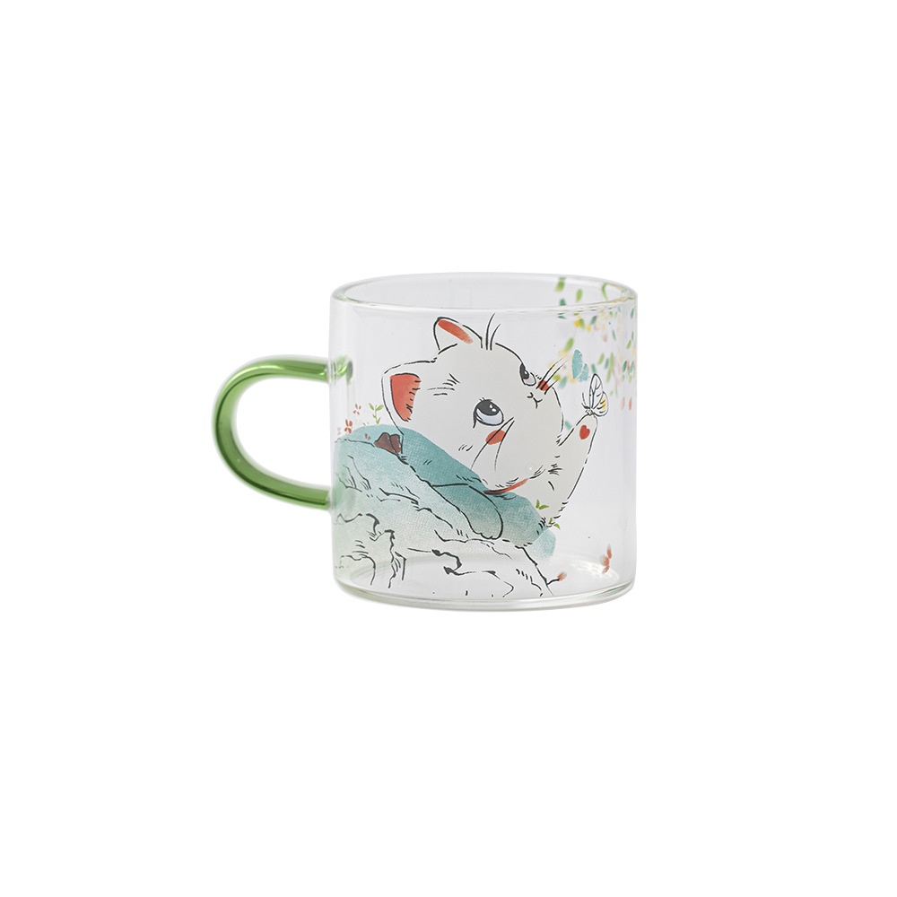 Cangkir Teh Kaca Kucing Keberu - Espresso Shot Glass ulasan dan harga