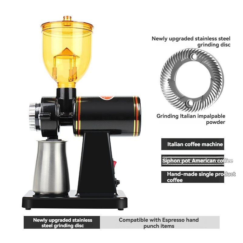 Penggiling Kopi Rumah Tangga A - Coffee Grinder Burr Flat ulasan dan harga