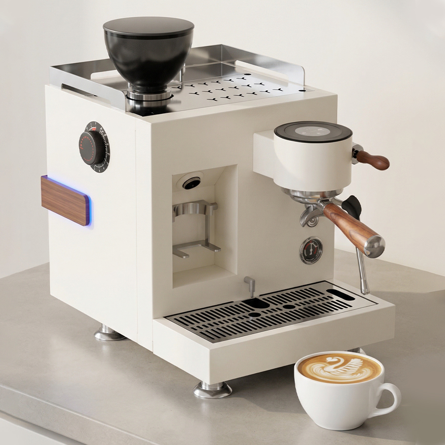 Mesin Kopi Semi-Otomatis Terin - Coffee Grinder Burr Flat ulasan dan harga