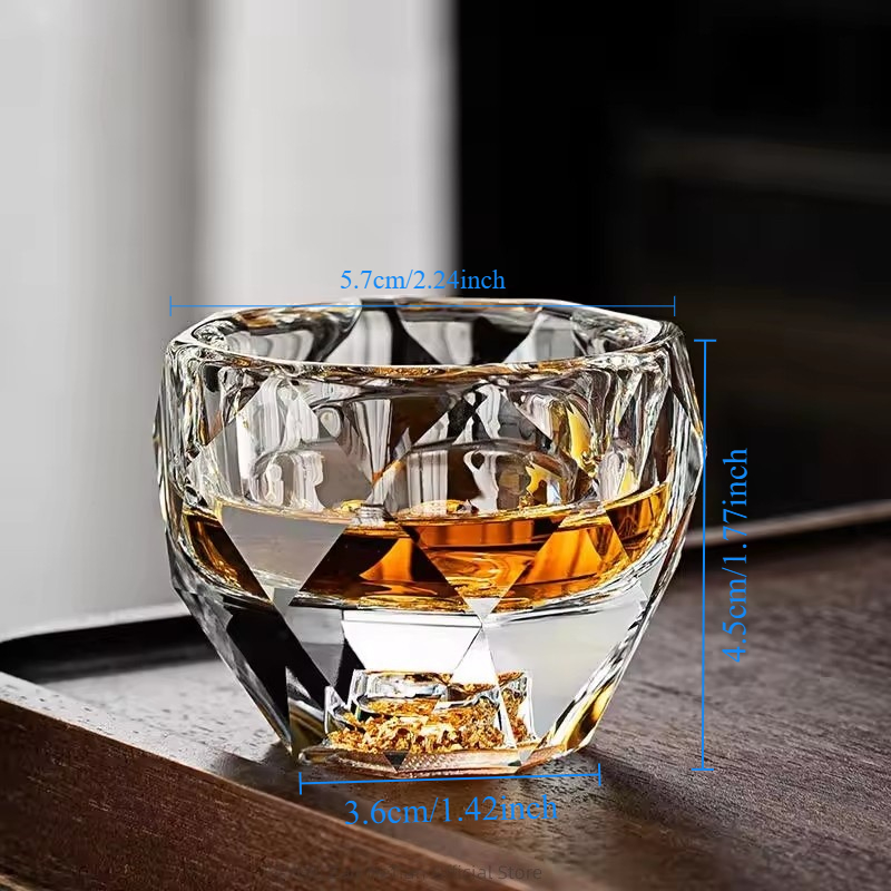 6PCS Gelas Shot 50ML Berbentuk - Espresso Shot Glass ulasan dan harga
