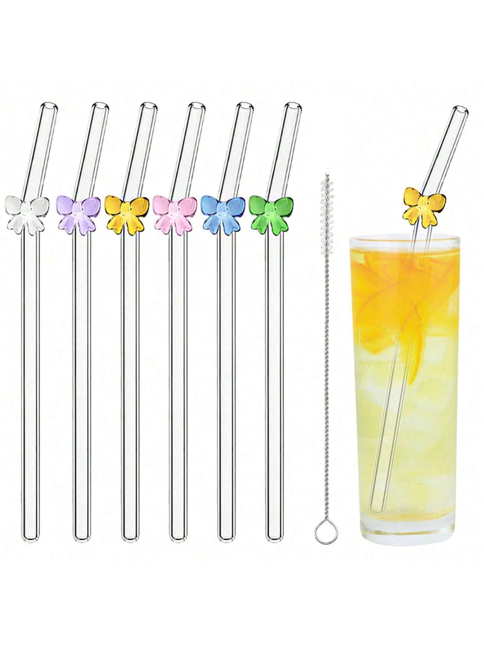 7 buah sedotan kaca dengan hia - Espresso Shot Glass ulasan dan harga