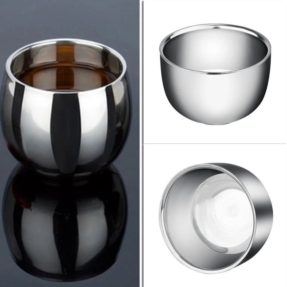 Cangkir Baja Tahan Karat 100/1 - Espresso Shot Glass ulasan dan harga
