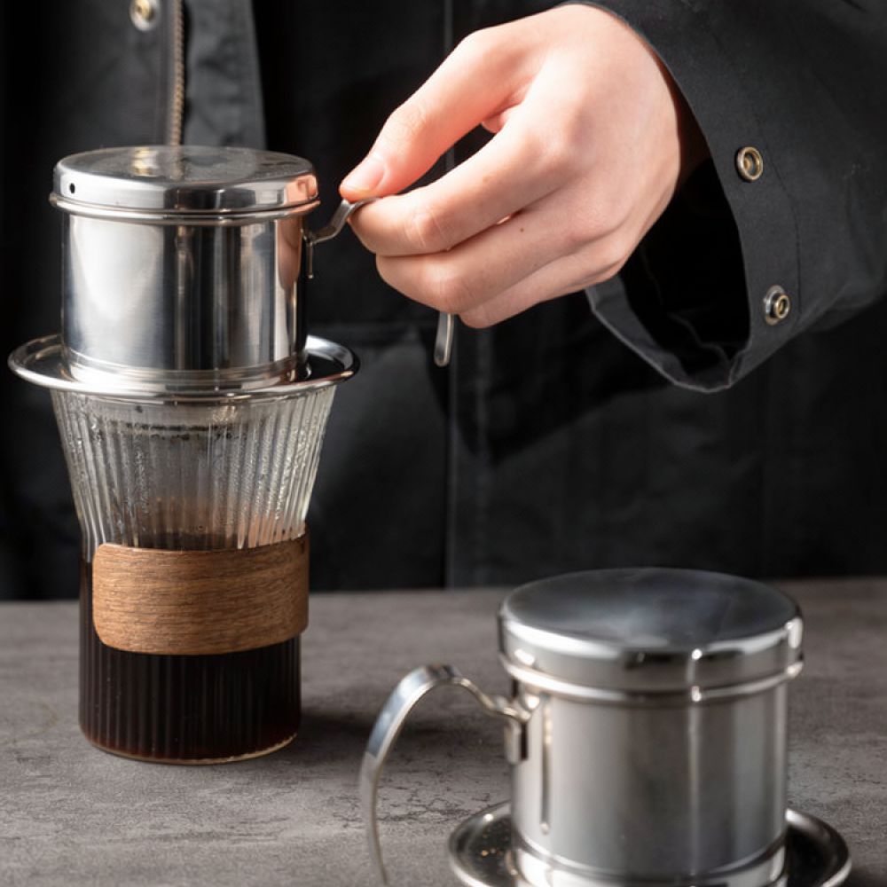 Wadah Saringan Kopi Vietnam da - Coffee Equipment Pour Over ulasan dan harga