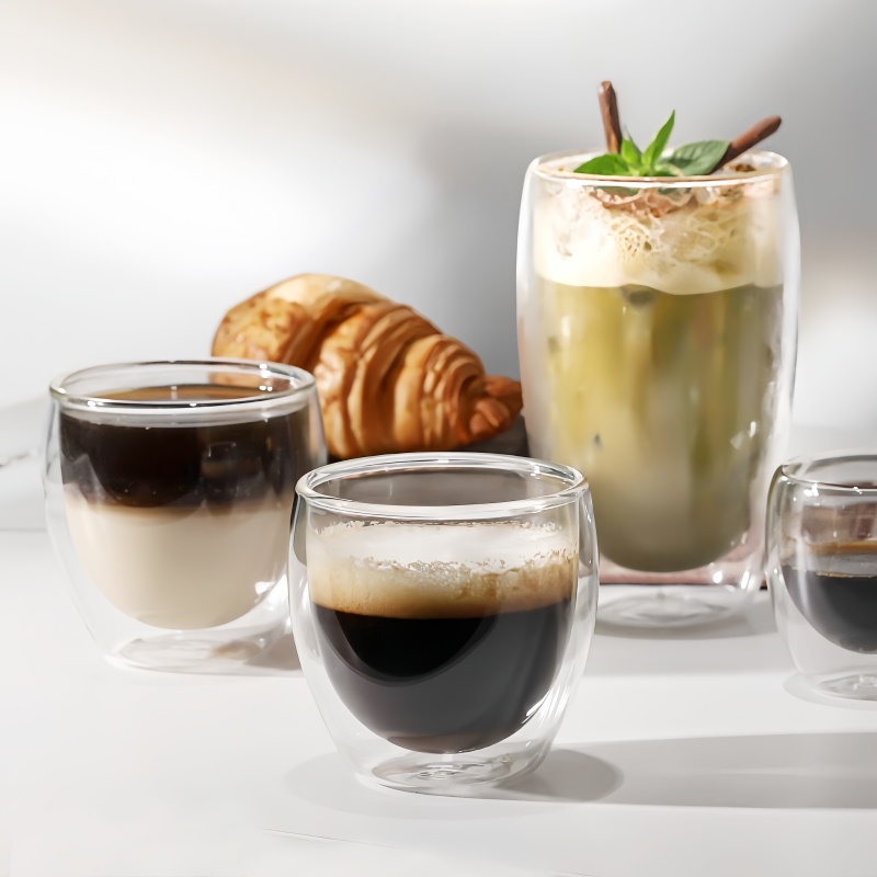 Gelas Kaca Berinsulasi Dua Lap - Espresso Shot Glass ulasan dan harga