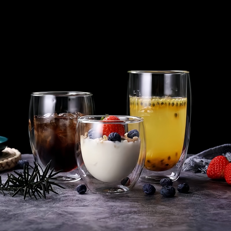 Gelas Kaca Berinsulasi Dua Lap - Espresso Shot Glass ulasan dan harga