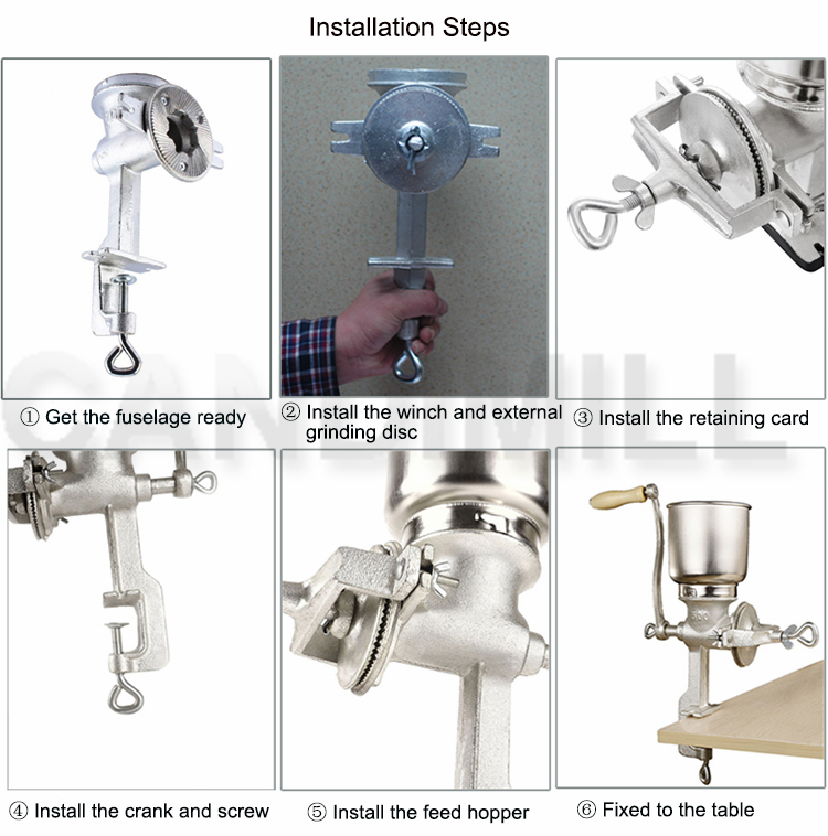 CANDIMILL Mesin Penggiling Man - Coffee Grinder Burr Flat ulasan dan harga