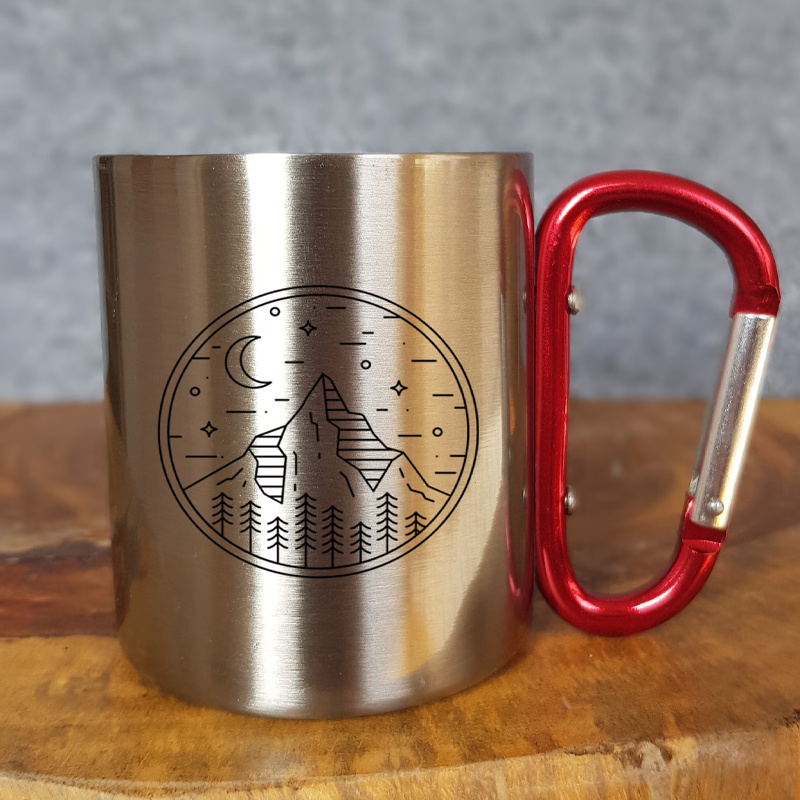 Gelas Camping Baja Tahan Karat - Coffee Equipment For Camping ulasan dan harga