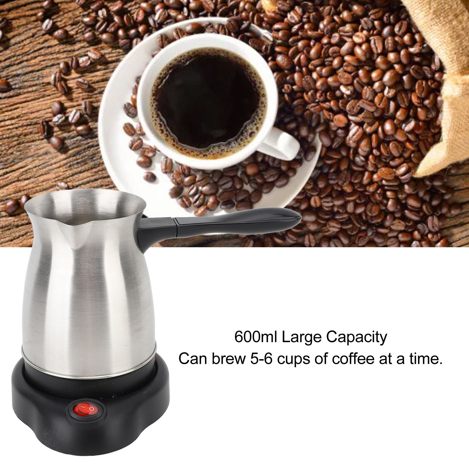 Mesin pembuat kopi listrik Tur - Coffee Equipment For Camping ulasan dan harga