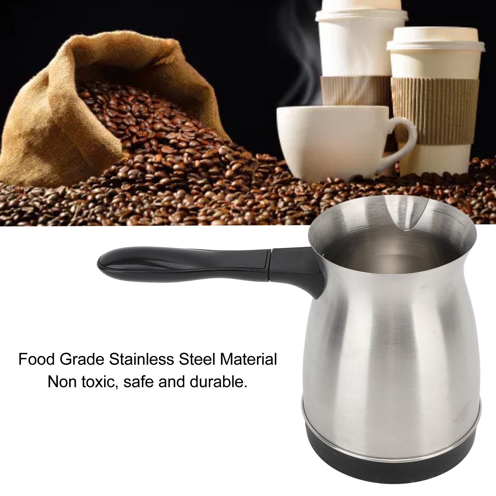 Mesin pembuat kopi listrik Tur - Coffee Equipment For Camping ulasan dan harga