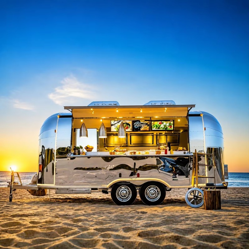 Truk Makanan, Trailer Kopi, Ge - Coffee Van Equipment ulasan dan harga